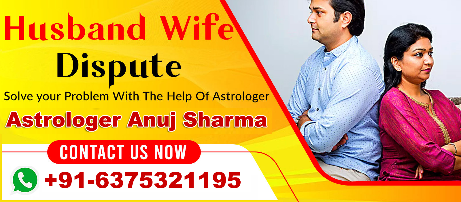  Astrologer Anuj Sharma Ji +91-6375321195